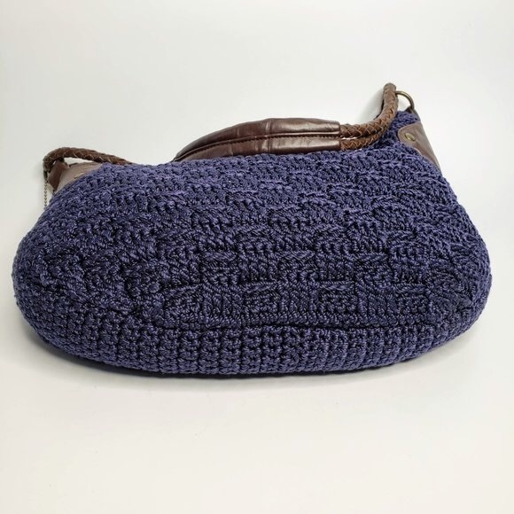 The Sak Square Knit Crescent Shaped Shoulder Purse - Picture 5 of 14